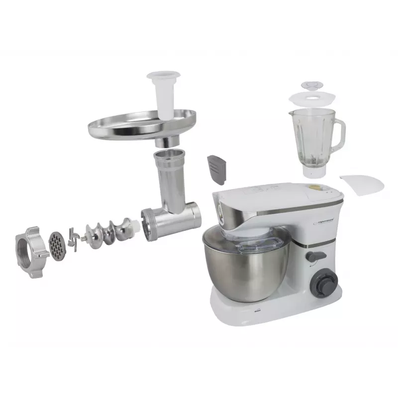 Köögikombain Esperanza EKM025 1000 W 5 L Roostevaba teras Valge