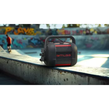 Kaasaskantav Bluetooth-raadio Muse M-968 BTR — 40 W, NFC, laetav aku