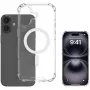 4smarts Ibiza äärekohver iPhone 17-le 16 cm läbipaistev