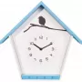 NeXtime kell 3109bl Cuckey, 30.5x33x11 cm, Seinale, Sinine/Valge