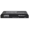 Qoltec 51797 Aktiivne HDMI jaotur 2 x HDMI 4K x 2K | 6Gb/s | 60Hz