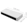Võrgulüliti QOLTEC 52246 — 8 x RJ45 porti, 100 Mbps