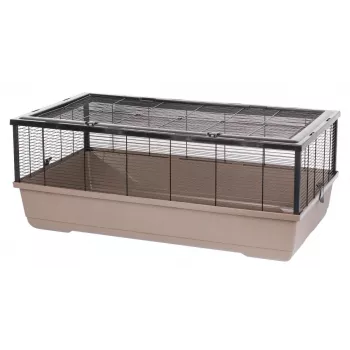 Näriliste puur INTER ZOO Bernie mokka 100 x 54 x 39 cm metall, mokka