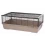 Näriliste puur INTER ZOO Bernie mokka 100 x 54 x 39 cm metall, mokka