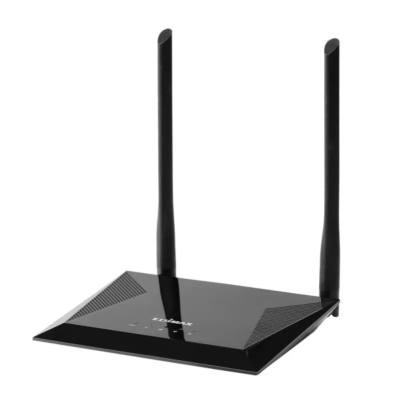 Edimax N300 traadita ruuter Fast Ethernet ühesagedusriba (2,4 GHz) must