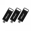 USB-mälupulk PNY Elite 128 GB USB USB-C 3.2 Gen 1 (3.1 Gen 1) Must