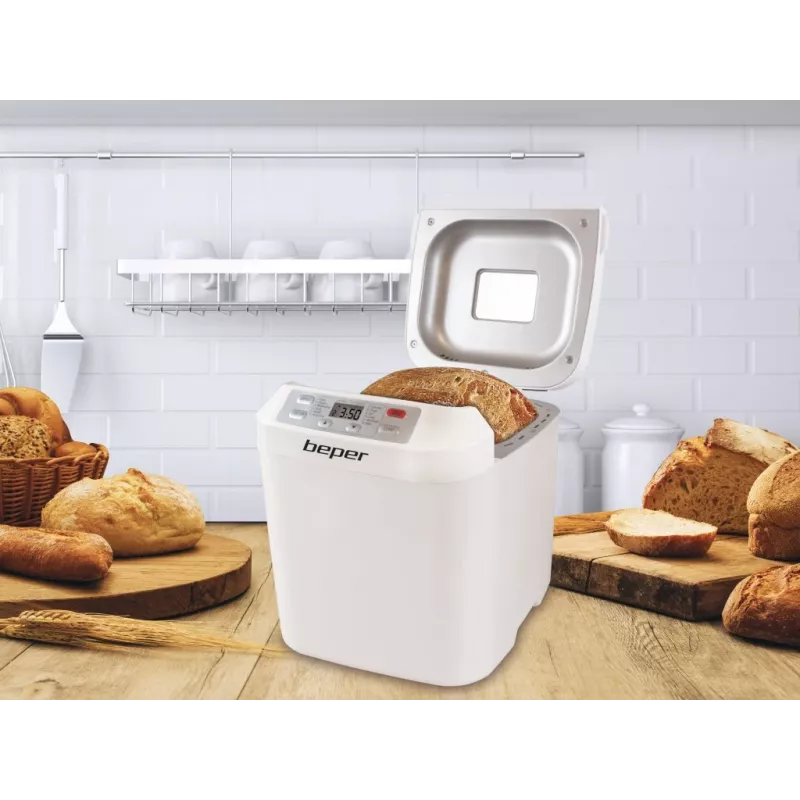 Leivaküpsetaja Beper BC.130 - 550 W, 12 programmi, 600-900 g pätsid