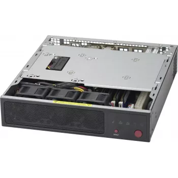 Super Micro Supermicro SC101F - üliväike vormitegur - Mini-ITX - ilma toiteallikata - must (CSE-101F)