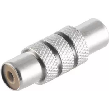 Adapter ShiverPeaks Cinch (RCA) sidurist Cinch sidurisse 57040-MS, must metall