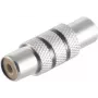 Adapter ShiverPeaks Cinch (RCA) sidurist Cinch sidurisse 57040-MS, must metall