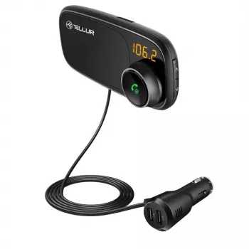 Magnetic Phone Holder Tellur FMT-B6 Must — Adjustable Angle, Ühilduv with Smartphones