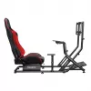Racing cockpit huzaro Speed 6.0 reguleeritava istme, terasraami, 30°–90° nurga all, toetab kuni 120 kg, punane, 1080×1360×560 mm