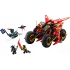 LEGO Ninja Combat Vehicle komplekt 71844 — NINJAGO, 561 tk, 6 minifiguuri, liikuvad osad, 140×240×220 mm