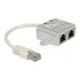 Võrgukaabel DeLOCK 65224 RJ-45 0,15 m valge