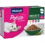 Märg kassitoit Vitakraft Poésie Classique Meaty choice 12 x 85 g — linnuliha, täiskasvanud kassid, 12-pakend