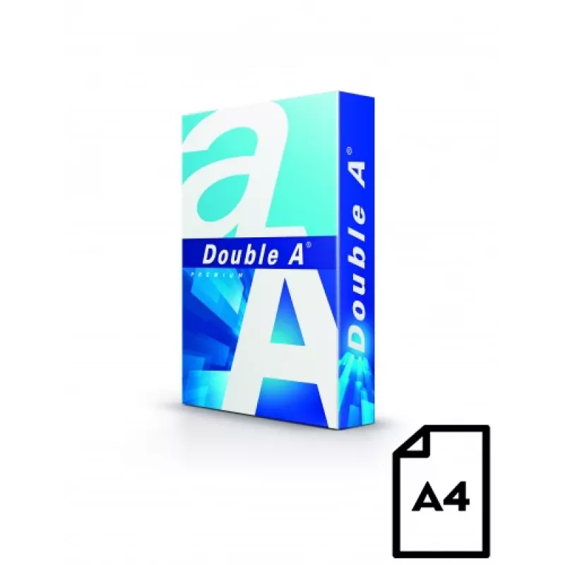 Paber Double A (A kategooria), A4, 80g, 500 lehte