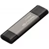 TeamGroup X2 MAX 1 TB kahe liidesega USB-A/USB-C mälupulk, USB 3.2 Gen 2, titaan/must