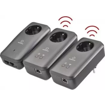 Powerline adapteri komplekt Renkforce PL600D 500 MBit/s juhtmega võrgu jaoks läbi elektrivoolu