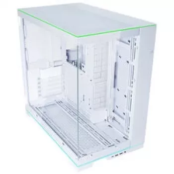 Lian Li O11 Dynamic EVO RGB PC-Enclosure Bundle + HydroShift II LCD-S 360TL AiO- Valge