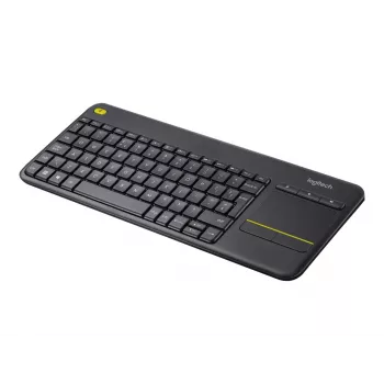 Logitech Wireless Touch Keyboard K400 Plus Mini QWERTZ Must