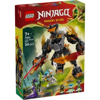 LEGO NINJAGO 71854 Cole'i missioonimeha ja draakon Zane