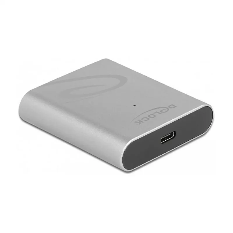 DeLOCK 91751 kaardilugeja USB 3.2 Gen 1 USB-C hõbedane