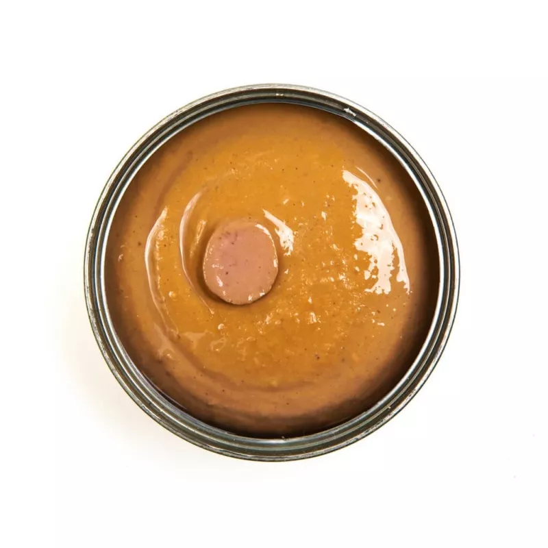Märg kassitoit 3coty Kana ja part kassipoegadele 180 g — täisväärtuslik märgtoit, valk 20%, rasv 9%, niiskus 69,2%