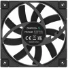 120 mm PWM õhuke korpuseventilaator DeepCool FT12 õhuke — must, madala profiiliga disain, PWM-juhtimine