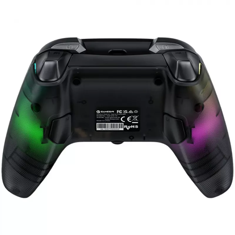 GameSir mängupult Kaleid must läbipaistev juhtmega USB USB-C Xbox One / Xbox Series X / Series S jaoks, 3 m kaabel