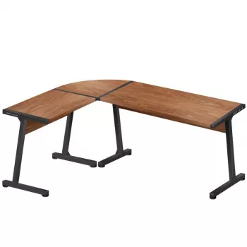 Puidust nurgalaud mark adler Leader 5.5 WN — puitlaastplaadist plaat, terasraam, 1470×1120×740 mm