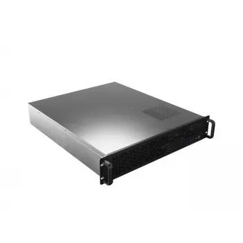 Rack Chassis Lanberg SC01-5202-12B 2U Must 3 ventilaatorit HDD+SSD