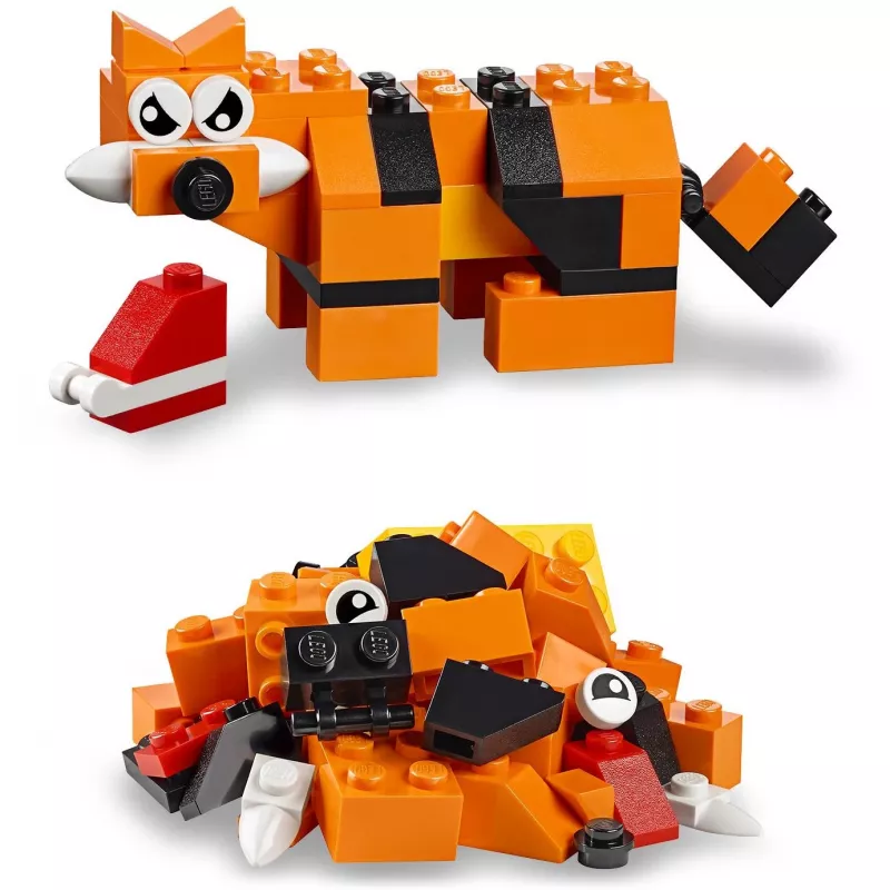 LEGO 10696 Classic Medium Creative Brick Box – Lihtne mänguasjade hoiustamine, värvilised klotsid, ehituskomplekt lastele, poistele ja tüdrukutele alates 4. eluaastast