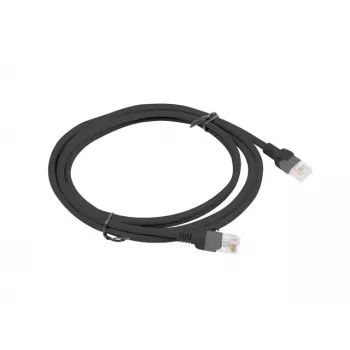 Võrgukaabel LANBERG PCU6-10CC-0200-BK Cat5e U/UTP RJ-45 — 2 m, must