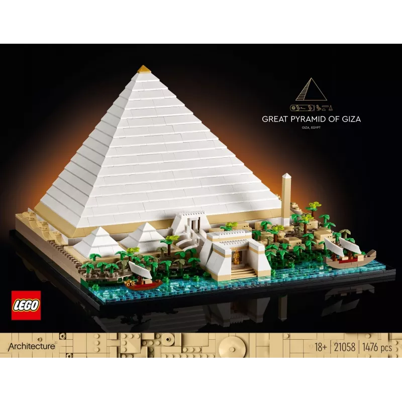 LEGO ARHITEKTUUR 21058 GIZA SUUR PÜRAMIID