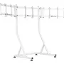 Triple Monitor Stand Snow, võidusõidusimulaatori kokpiti GR500 jaoks, monitorikinnitus valge, monitoridele 32 - 55