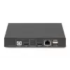DIGITUS DS-12901 - KVM-/Audio-/USB-lüliti - 4K 30 Hz, USB-C/USB/HDMI-sisend, HDMI-väljund, Võrk