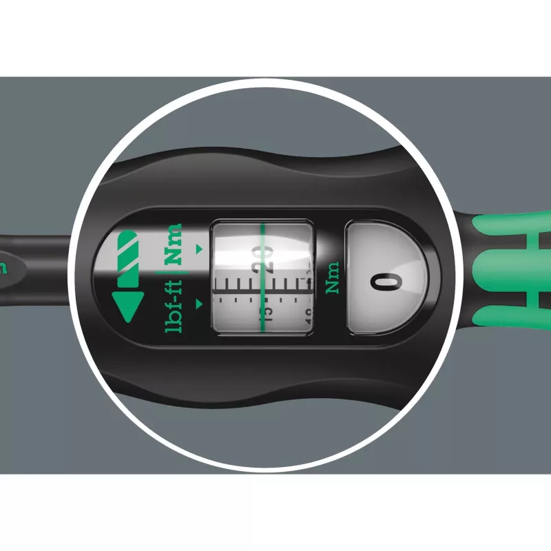 Pöördemomendivõti Click-Torque 1/4 inch 2.5-25 Nm, 20 osa