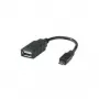 ROLINE USB 2.0 kaabel, USB 2.0 tüüp Micro B - tüüp A BU, OTG 0,15 m (11.02.8311)