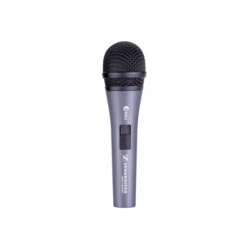 Dünaamiline vokaalmikrofon Sennheiser e 825-S, kardioid, 40–15 000 Hz, XLR-juhtmega, metallkorpus