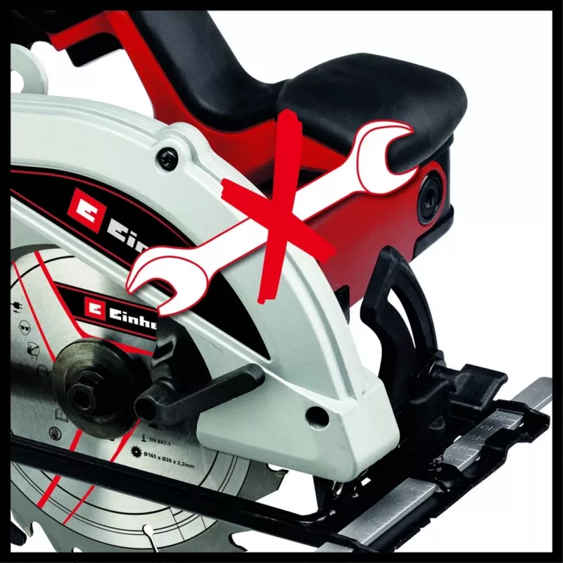Saag Einhell TC-CS 1250 16.5 cm Must Punane