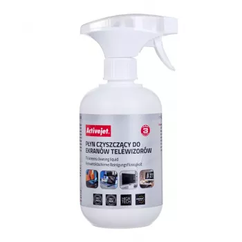 Seadmepuhastuspihusti ActiveJet AOC-028 500 ml — LCD/LED/Plasma ekraanidele, pihustipudel