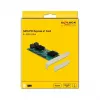 DeLOCK 8 pordiga SATA PCI Express x1 kaart, madalprofiil