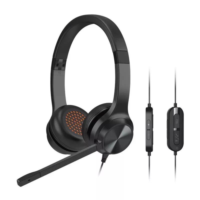 Creative 51EF0980AA000 Chat USB on-ear kõrvaklapid juhtmega stereo must