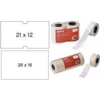 Isekleepuvad eemaldatavad hinnasildid agipa 100919, 26 x 16 mm, rull