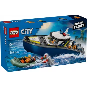 LEGO CITY 60456 Politseipaatide tagaajamine