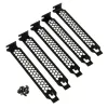 PCI-pilude katted 5-pakendis mustad Kolink KL-PCIE-5 — metallist tühjendusplaadid laienduspesadele