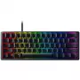 Huntsman Mini, mänguklaviatuur must, DE-paigutus, Razer Linear Optical (punane)