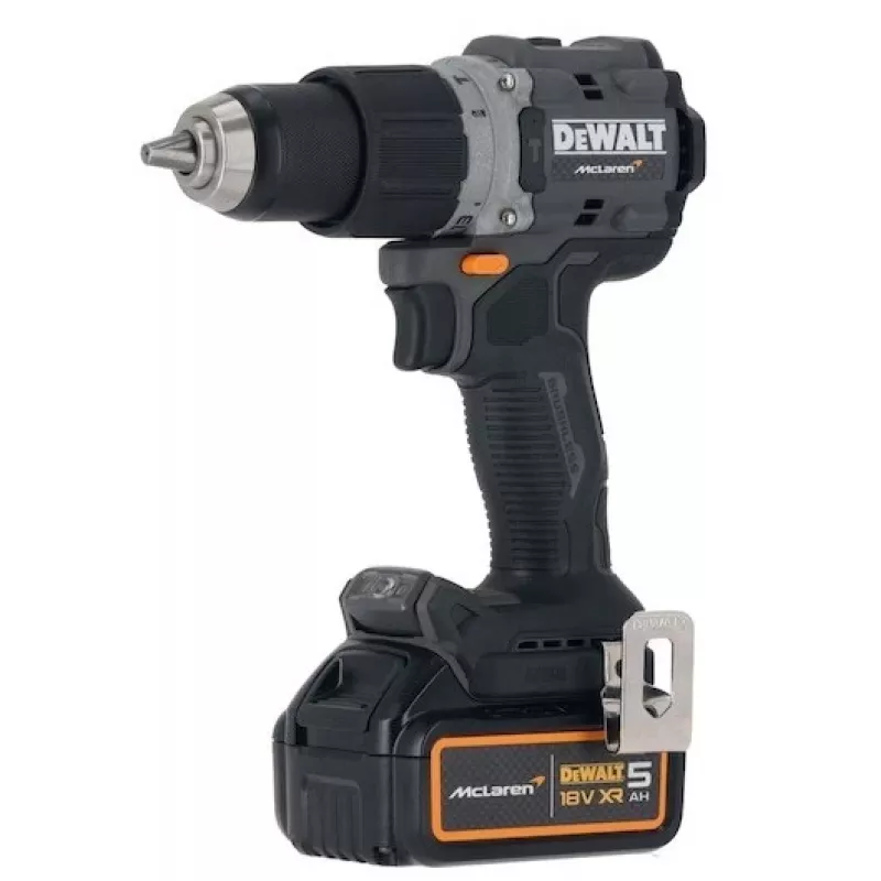 DeWalt MCLAREN DCD85MP2T puurkeeraja 18 V Must, Kollane