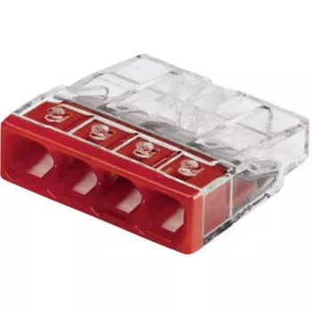 Wago klemmliitmik 4-pooluseline 0,5–2,5 mm² 24 A 400 V