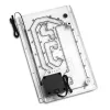 Bitspower Sedna O11DS jaotusplaat LIAN LI O11 Dynamic Mini korpusele, ARGB, läbipaistev
